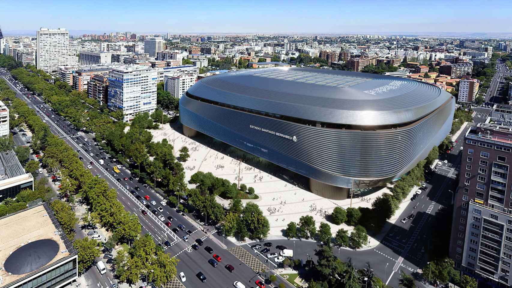 Imagen del Santiago Bernabéu